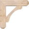 Ekena Millwork Legacy Craftsman Smooth Bracket w/ Offset Brace, Douglas Fir, 7 1/2"W x 28"D x 28"H BKT0806X28X28LEC04SDF - alternate 2